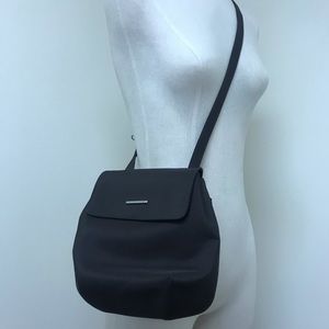 Vintage Kipling Brown Crossbody Nylon Bag